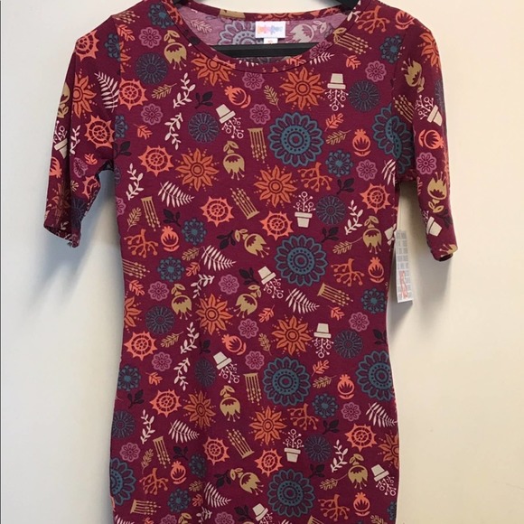LuLaRoe Julia Dress - Picture 1 of 5